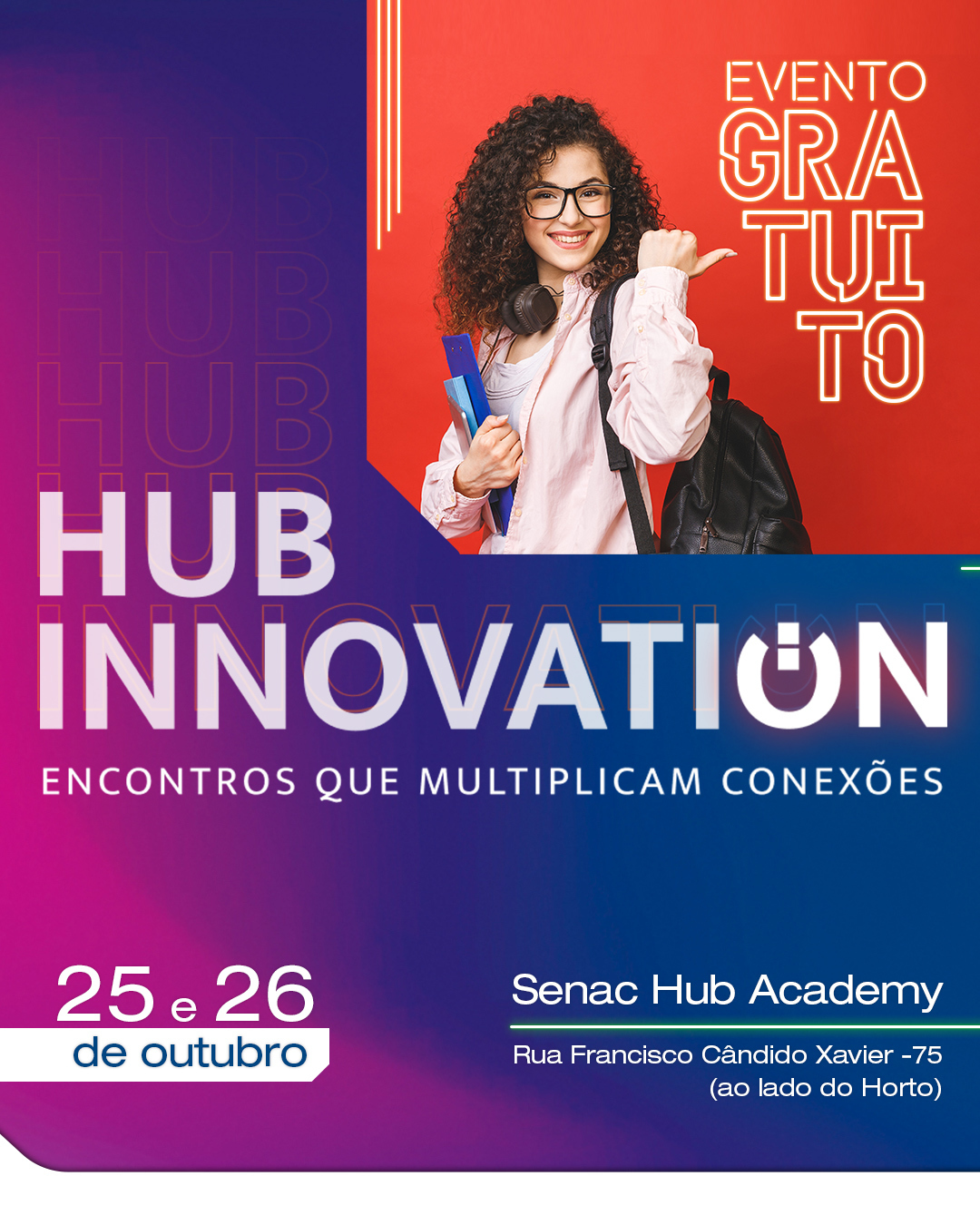 Você está visualizando atualmente Evento gratuito no Senac Hub Academy oferece palestras e workshops sobre inovação e tendências do mercado de trabalho